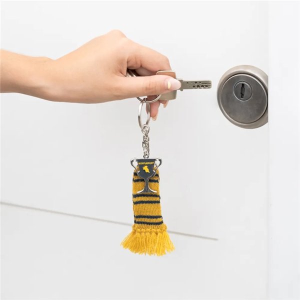 Harry Potter - Hufflepuff Scarf Keychain