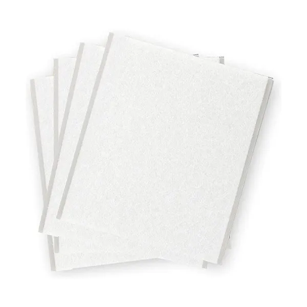 Фетр Inofix Белый синтетический 100 x 85 mm Клейкий