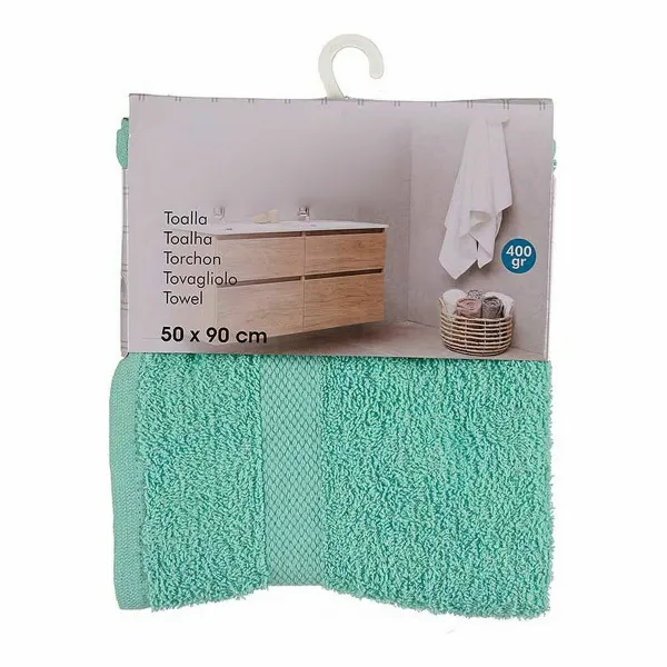 Vannas dvielis Berilo Tirkīzs 80 % kokvilnas 20 % Poliesters 50 x 90 cm (6 gb.)