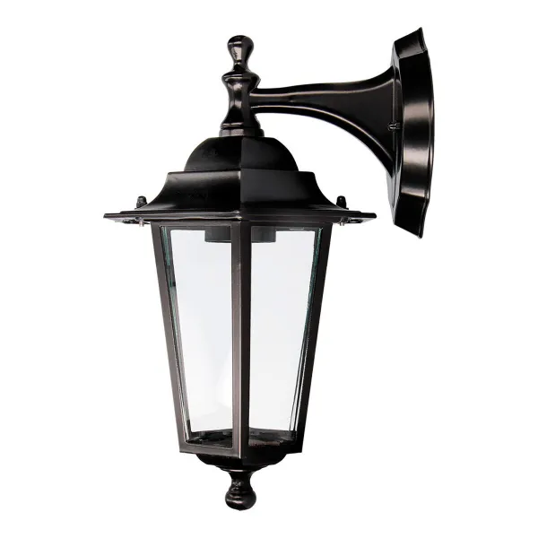 Фонарь EDM 34329 Zurich Melns 60 W E27 19, 2 x 94,7 cm Alumīnijs