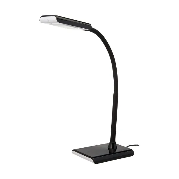 stalinė lempa EDM 30117 Juoda polipropileno 7 W 400 lm 9 x 13 x 33 cm „Flexo“ / stalinė lempa