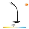stalinė lempa EDM 30117 Juoda polipropileno 7 W 400 lm 9 x 13 x 33 cm „Flexo“ / stalinė lempa
