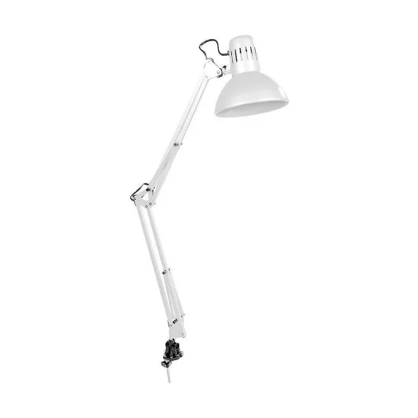 Galda lampa EDM 30080 Melbourne Balts Metāls 60 W 24 x 98 cm E27 Flekso/Galda lampa