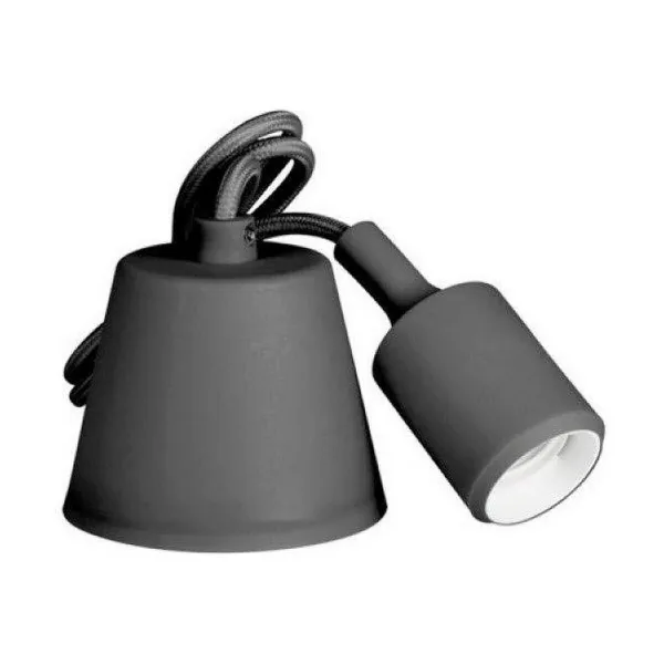 Galda lampa EDM 32421 Melns Silikona 60 W 220-240 V 98,4 x 4,4 cm