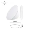 LED Flush-fitting Ceiling Light Wall Light EDM 32517 F 18 W 82 W 1820 Lm (4000 K)