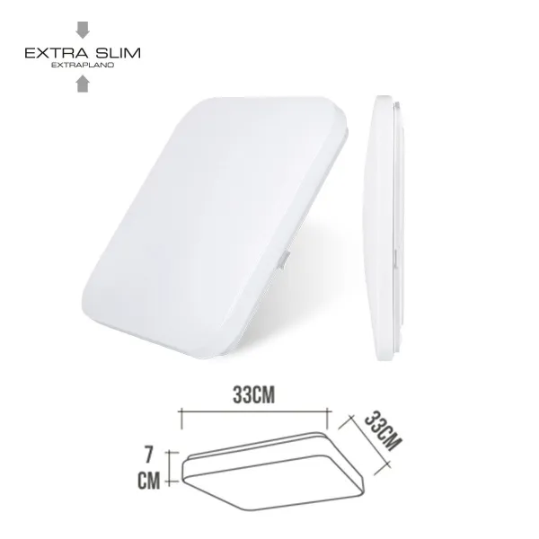 LED griestu gaisma EDM 32523 F 18 W 82 W 1260 Lm 1820 Lm (4000 K)