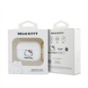 Hello Kitty Silicone 3D Kitty Head - Case for AirPods Pro (white)