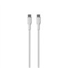 PURO ICON Soft Cable - Kabel USB-C do USB-C 1,5 m (White)