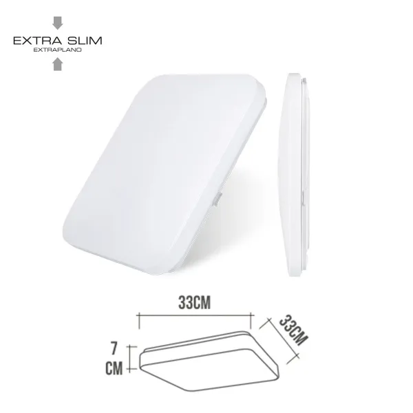 LED griestu gaisma EDM 32524 F 18 W 82 W 1260 Lm 1820 Lm (6500 K)
