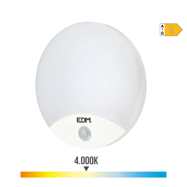LED-seinävalo EDM 32537 polypropeeni E 15 W 13 W 1250 Lm 1850 lm Valkoinen (4000 K)