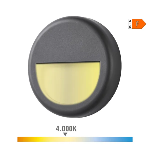 LED sienas gaisma EDM 32154 Plastmasa F 6 W 70 Lm Daudzkrāsains (4000 K)