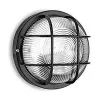 Настенный светильник EDM 34353 Tarragona Чёрный Стеклянный Пластик 40 W E27