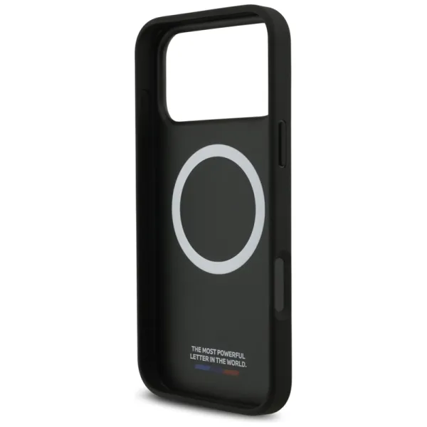 BMW M Carbon Tricolor Line MagSafe - Case iPhone 17 Pro Max (black)