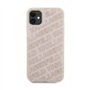 Karl Lagerfeld Quilted K Pattern - iPhone 11 Case (Pink)