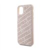 Karl Lagerfeld Quilted K Pattern - iPhone 11 Case (Pink)