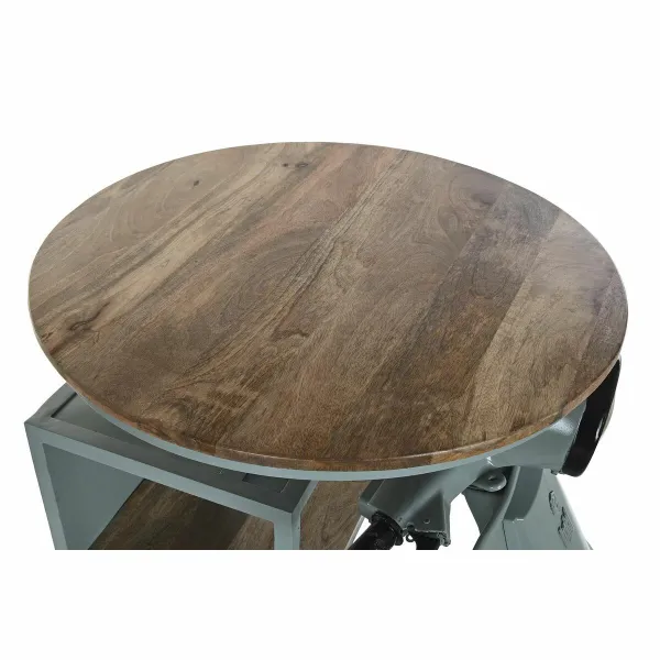 Стол DKD Home Decor Синий Коричневый Зеленый Железо Древесина манго 116 x 72 x 110 cm