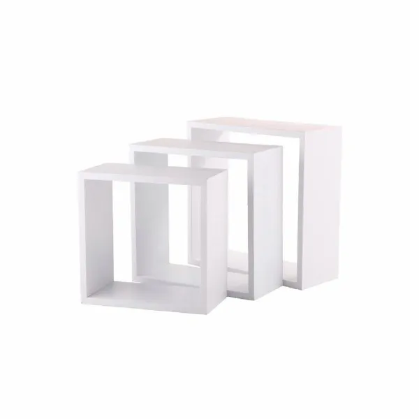 Полки 5five Simply Smart Белый Деревянный MDF Ведра 3 Предметы
