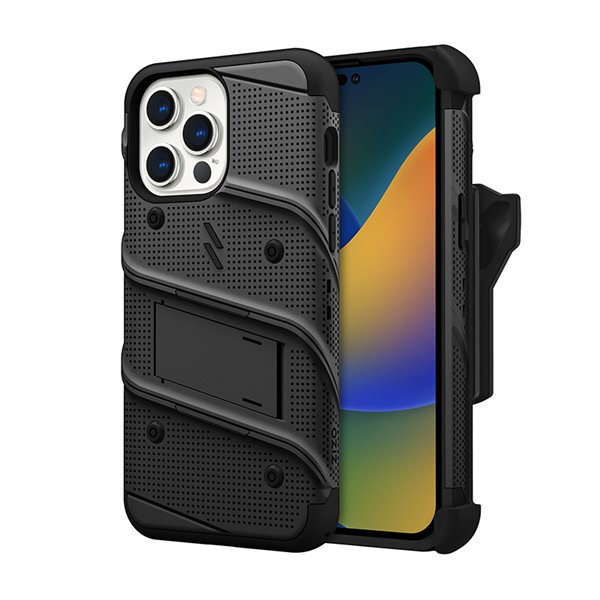 ZIZO BOLT Series - Case for iPhone 14 Pro Max (Black)