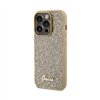 Guess Disco Metal Script - iPhone 14 Pro Case (Gold)