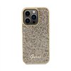 Guess Disco Metal Script - iPhone 14 Pro Case (Gold)