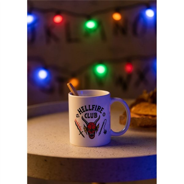 Stranger Things - Ceramic mug in gift box 350ml (Hellfire Club)
