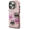 Karl Lagerfeld IML Multi K&C Head Pattern - Case for iPhone 16 Pro Max (pink)