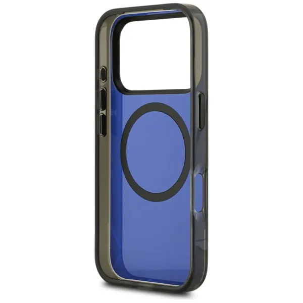 BMW M IML Metal Buttons & Logo MagSafe - Case iPhone 17 Pro (black-blue)