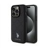 US Polo Assn Yoke Pattern - Case iPhone 15 Pro Max (black)