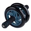 Umbro - Dual-wheel ab roller with mat (Blue)