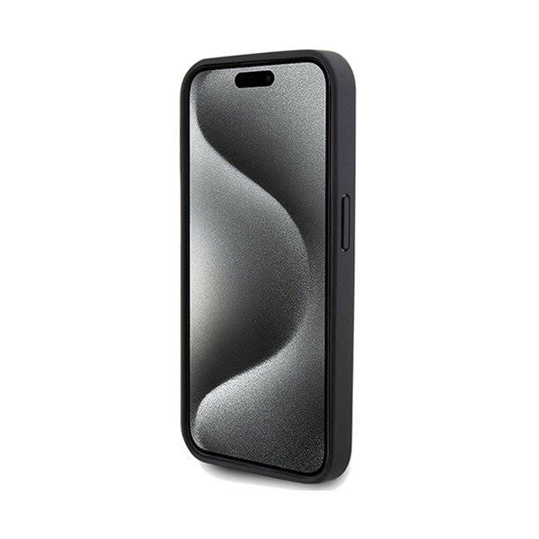 US Polo Assn Yoke Pattern - Case iPhone 15 Pro (black)