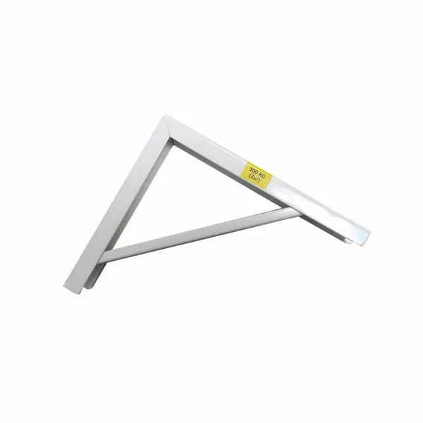 Set square Fepre White Steel 18 x 20 cm