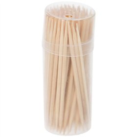 Toothpicks 6x100 pcs. natural bamboo