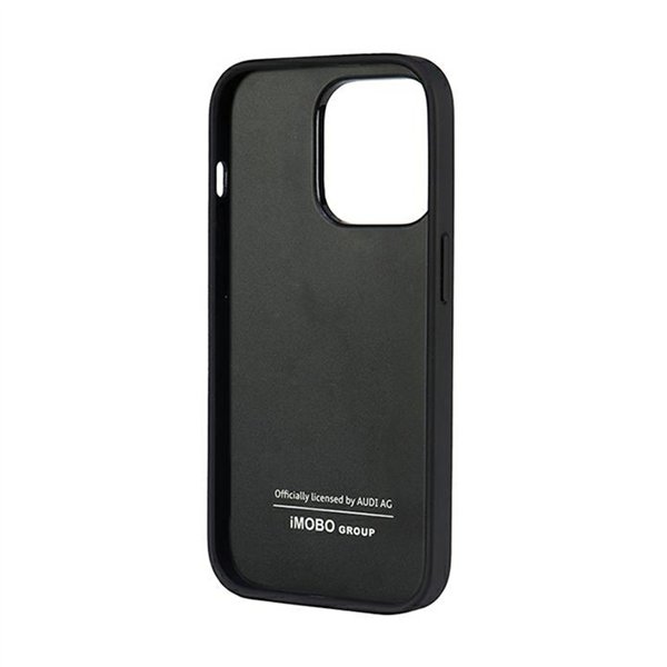 Audi Genuine Leather - Case for iPhone 14 Pro (Black)