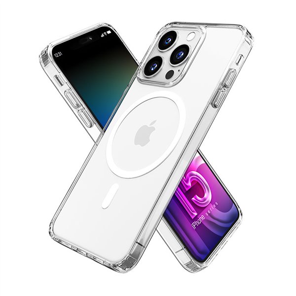 3mk Mag Case - Case for iPhone 15 Pro (Transparent)
