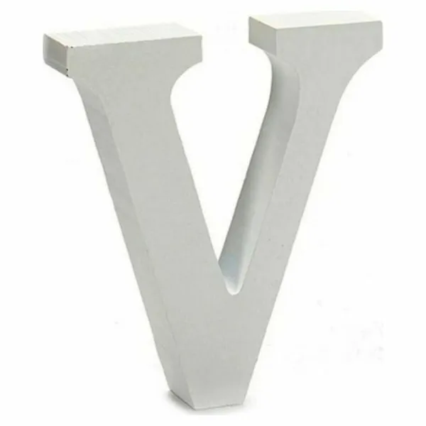 Laiškas Pincello V Balta 2 x 11 cm 2 x 16 x 14,5 cm (24 vnt.)