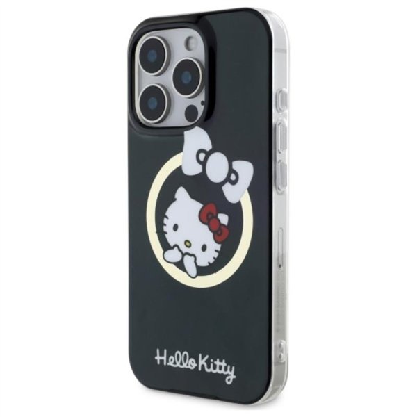 Hello Kitty IML Fun Bow MagSafe - Case for iPhone 16 Pro Max (black)