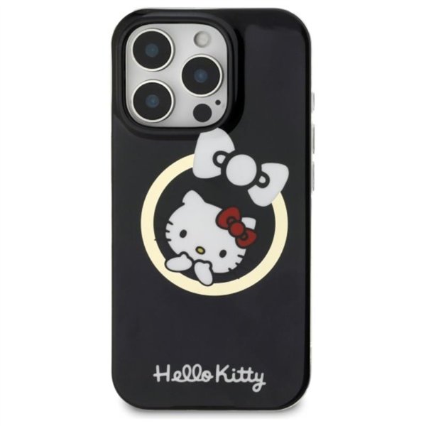 Hello Kitty IML Fun Bow MagSafe - Case for iPhone 16 Pro Max (black)