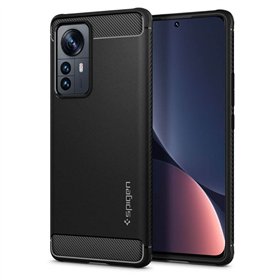 Spigen Rugged Armor - Case for Xiaomi 12 Pro (Black)