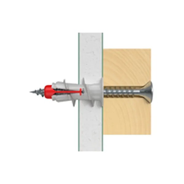 Kniedes Fischer Duoblade Neilons Plastmasa (10 gb.)
