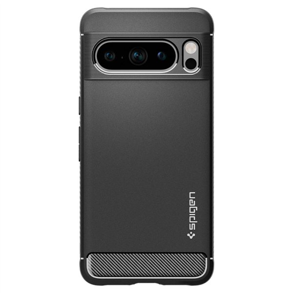 Spigen Rugged Armor - Case for Google Pixel 8 Pro (Black)