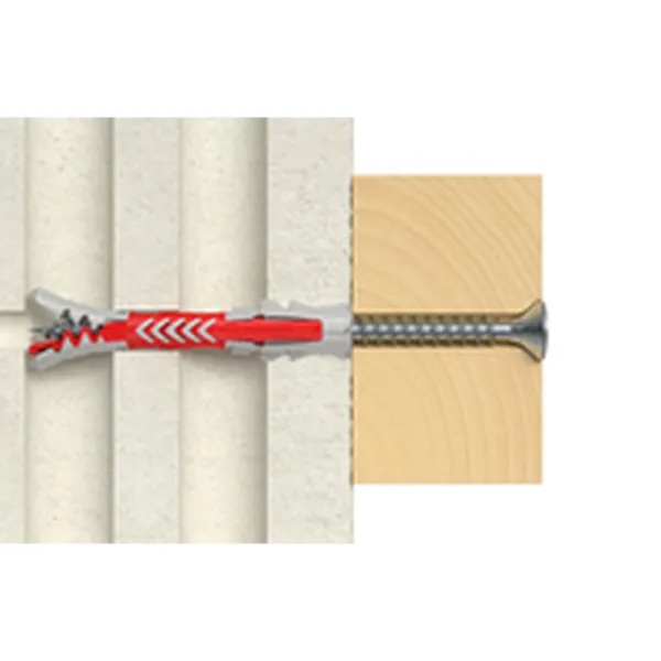Nappulakengät Fischer 536385 5 x 25 mm 80 osaa