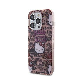 Hello Kitty IML Tags Graffiti - iPhone 15 Pro Case (pink)