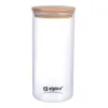 Alpina - Glass food container with lid 1250 ml 10 x 21 cm