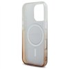 Guess IML Glitter Gradient MagSafe - Case for iPhone 16 Pro (Brown)