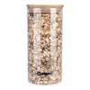 Alpina - Glass food container with lid 1250 ml 10 x 21 cm