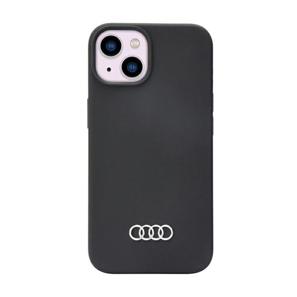 Audi Silicone Case - Case for iPhone 14 (Black)