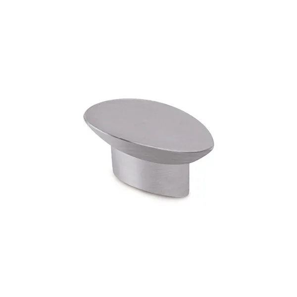 Ovinuppi Rei 743 Hopeinen Metalli 41 x 19 mm 4 Kappaletta