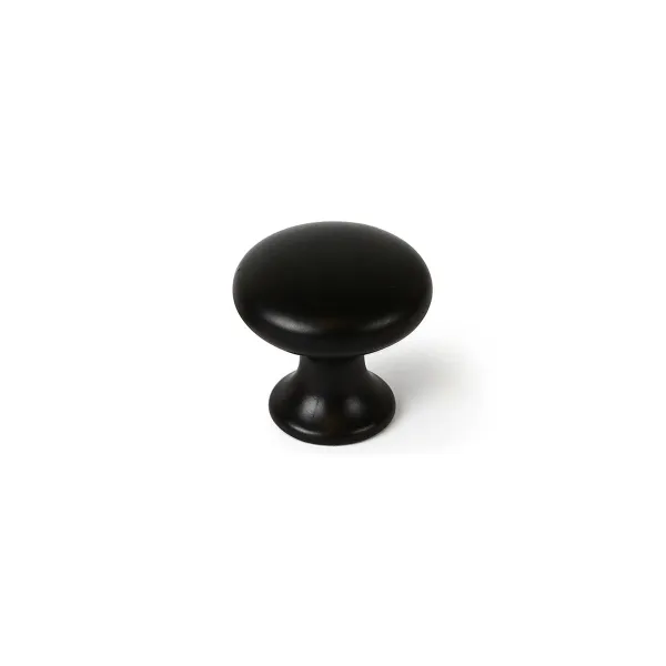 Ovinuppi Rei 760 Musta Metalli Ø 25 x 24 mm 4 Kappaletta