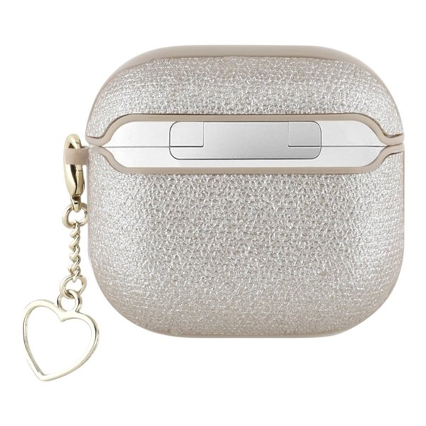 Guess Metallic Script Charm - AirPods 4 Case (gold)