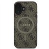 Guess 4G Ring Classic Logo MagSafe - Case iPhone 16 Plus (brown)